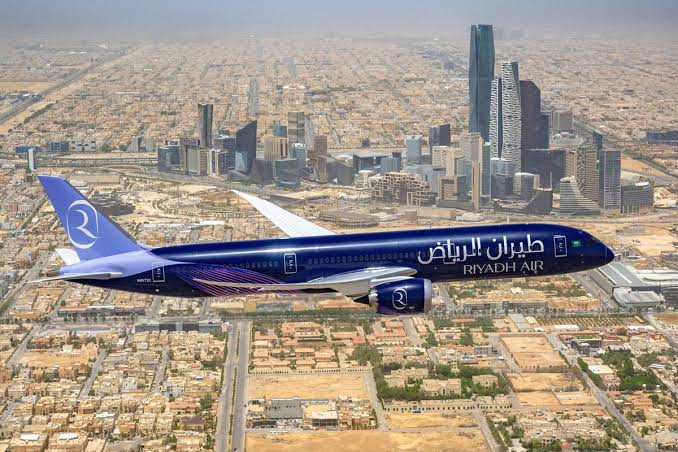 airshot of riyadh airs latest dreamliner